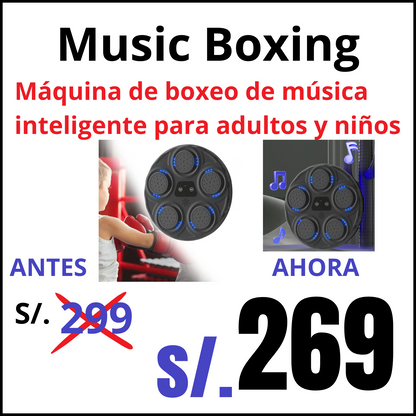 CAJA DE BOXEO MUSIC BOXING