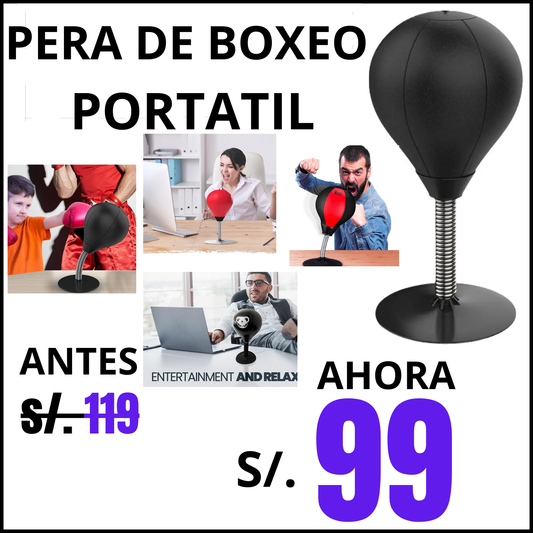 PERA DE BOXEO PORTATIL